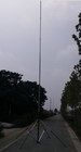 portable 40ft telescopic mast push up 12m high light weight antenna mast telescoping mast radio mast