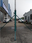 telescopic mast push up sectional mast 6m to 15m aluminum mast light weight radio antenna