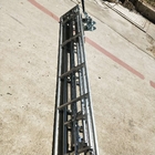 برج شعرية easy erect hand winch 6m 4 sections telescopic antenna tower lattice tower aluminum tower light weight