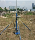 sports video equipment 9m high telescopic aerial photography mast hand push-up endzeone camera