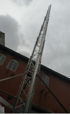 Self supporting antenna towers, crank up tower telescopic aluminum tower 3m 10m 20m 30m