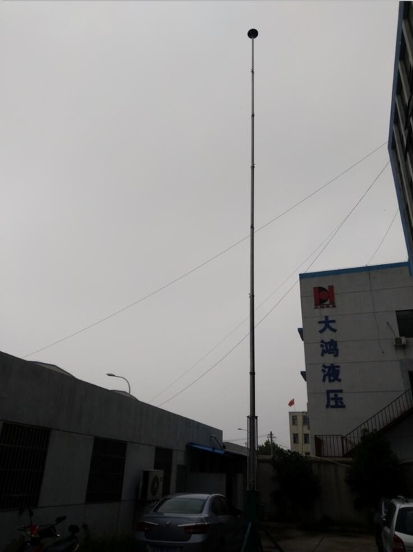 catarg telescopic crank up telescoping mast 9m telescopic mast aluminum 30ft payload 15kg light weight portable
