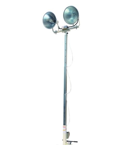tripod telescopic mast light tower  portable  light tower for sports stadium mobile flood light towers 1000W