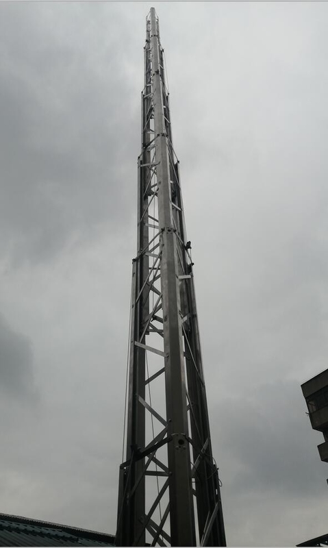 light weight winch up lattice tower 15m to 30m  self-supporting antenna tower aluminum tower