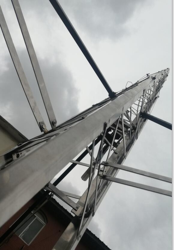 electrical transmission tower lattice tower aluminum tower light weight portable lattice tower antenna tower