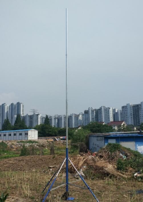 portable 30ft antenna telescopic mast aluminum mast hand push up 9m high light weight antenna mast