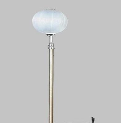 Lámpara LED de torre de luz móvil portátil 2*300W de emergencia eléctrica 24V de luz solar móvil