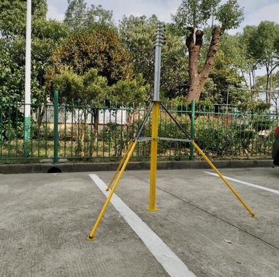 Mástil de antena universal de 10 m, mástil telescópico extensible ligero con trípode